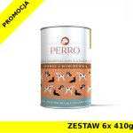 6x 410g - Dorsz z marchewką - Perro - karma mokra dla psa dorosłego - zestaw