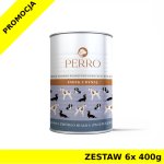 6x 400g - Indyk z dynią - szczenięta - Perro - karma mokra dla psa - zestaw