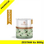 6x 800g - Jagnięcina z Cukinią - szczenięta - Perro - karma mokra dla psa - zestaw