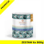 6x 800g - Konina z Korzeniem Pietruszki - Perro Gourmet - karma mokra dla psa dorosłego - zestaw