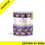 6x 800g - Sarna z Korzeniem Pietruszki - Perro Gourmet - karma mokra dla psa dorosłego - zestaw