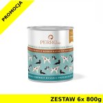 6x 800g - Wołowina z korzeniem pietruszki - Perro - karma mokra dla psów dorosłych - zestaw - NOWA FORMUŁA I NOWA GRAMATURA