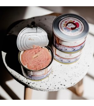 6x 800g - Indyk z dynią - szczenięta - Perro - karma mokra dla psa - zestaw - NOWA FORMUŁA