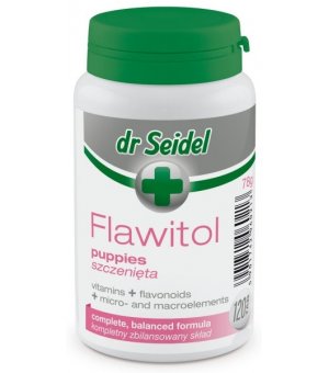 Flawitol dla szczeniąt 120tab 