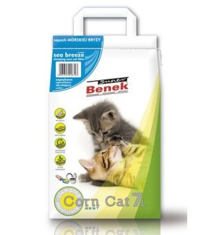 Benek Super CORN CAT morska bryza 7L