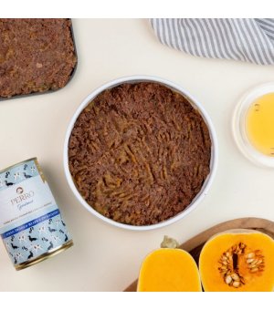 800g - Konina z Dynią - szczenięta - Perro Gourmet - karma mokra dla psa - puszka