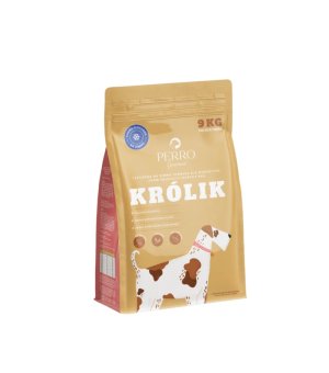 9kg - Perro Gourmet karma sucha dla psów dorosłych Królik tłoczona na zimno