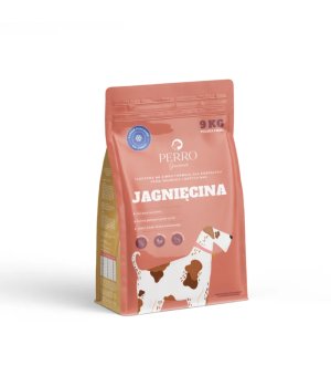 9kg - Perro Gourmet karma sucha dla psów dorosłych Jagnięcina tłoczona na zimno