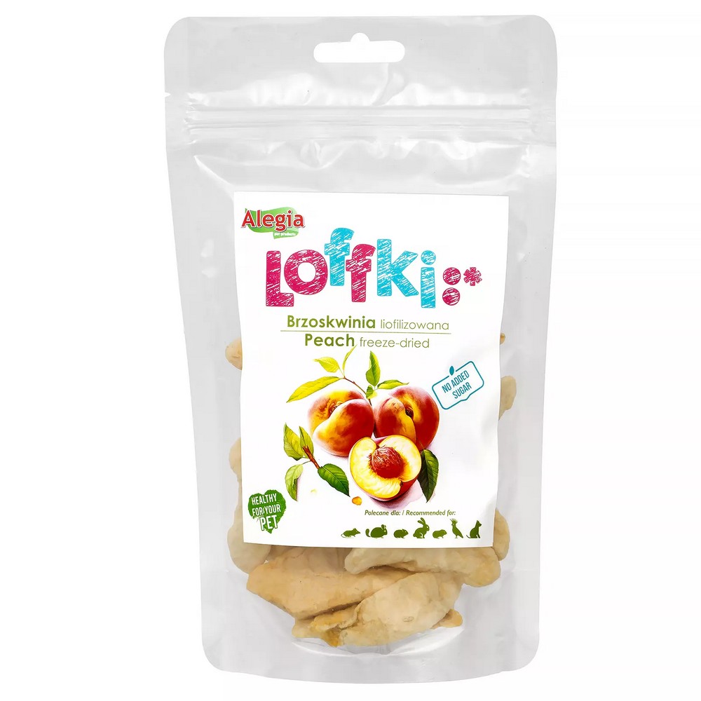 Alegia Loffki Brzoskwinia Liofilizowana 15g