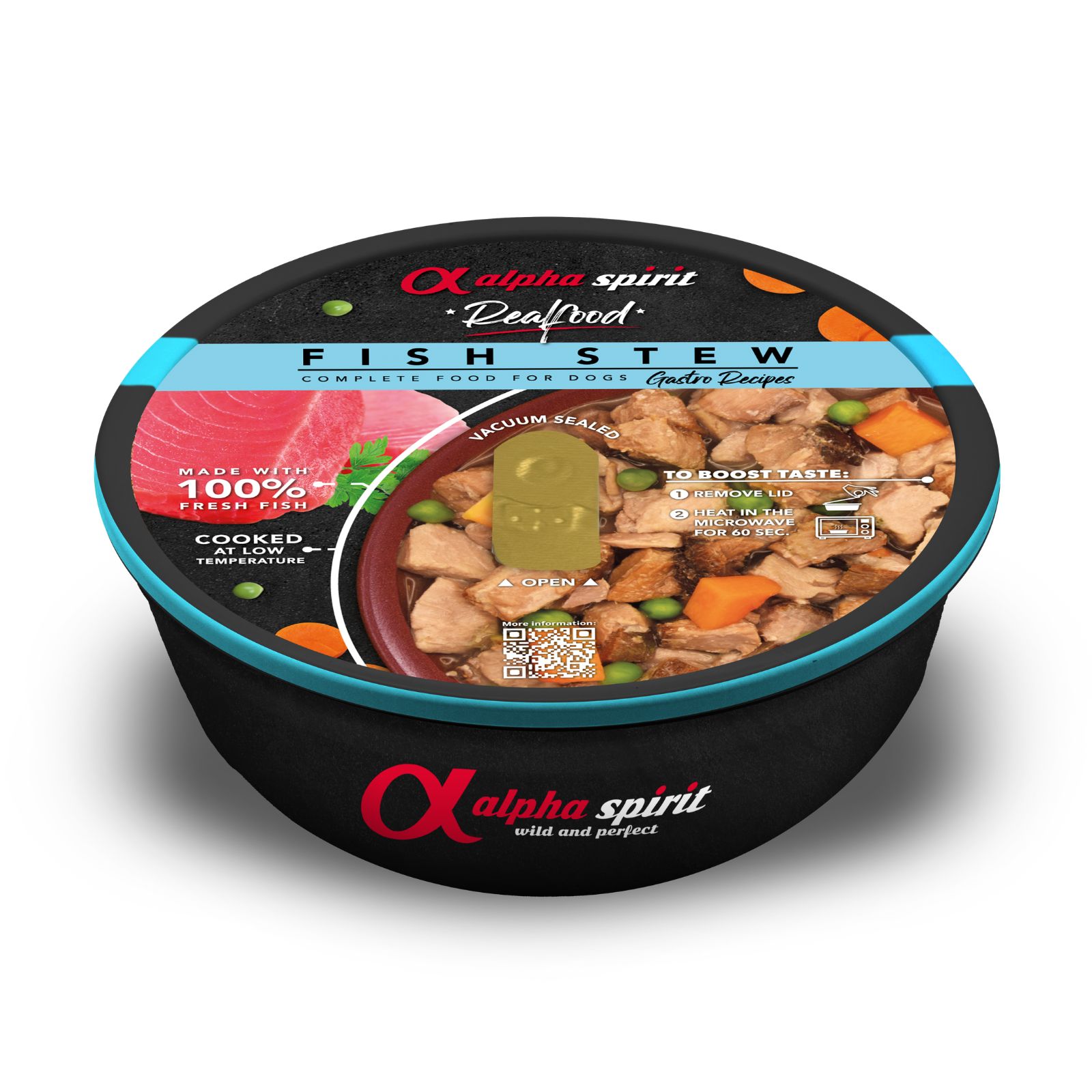 Alpha Spirit mokra karma dla psa Real Food Tuna Stew 280g