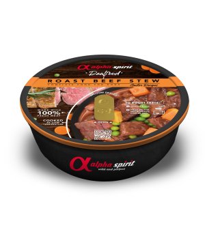 Alpha Spirit mokra karma dla psa Real Food Beef Stew 280g