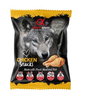Alpha Spirit - Przysmak w kostkach dla psa - KURCZAK 50g 