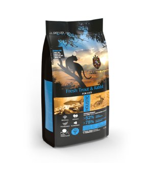 Ambrosia sucha karma dla kota Pstrąg i Królik 1,5kg