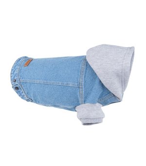 Amiplay Kurtka z Kapturem Denim 30cm Niebieski