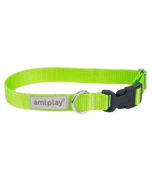 Amiplay Obroża Samba S Zielony 20-35cm