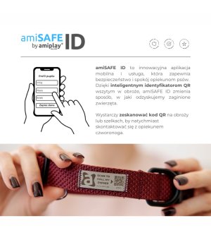 Amiplay Szelki Guard Midnight - zielony - S