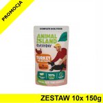 Animal Island Everyday mokra karma dla psa Indyk w rosole ZESTAW 10x 150g