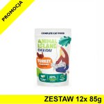 Animal Island Everyday mokra karma dla kota - Indyk w rosole ZESTAW 12x 85g