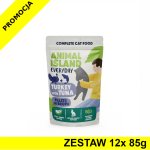 Animal Island Everyday mokra karma dla kota - Indyk z Tuńczykiem w Rosole ZESTAW 12x 85g