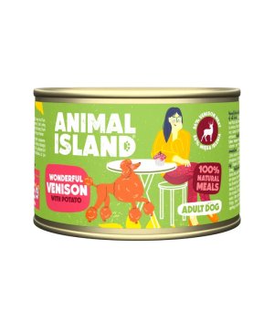 Animal Island karma mokra dla psów dorosłych Jeleń z Ziemniakami 410g