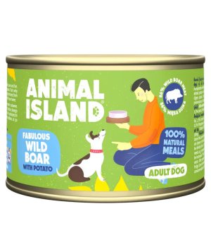 Animal Island karma mokra dla psów dorosłych Dziczyzna z Ziemniakami 410g