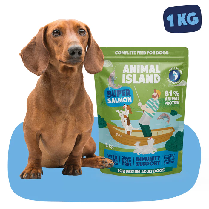 Animal Island karma sucha dla psów dorosłych Łosoś 1kg