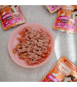 Animal Island Monoproteinowa mokra karma dla kota - Pasztet Kaczka 100g
