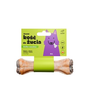 Azanki Kość z insektami, jabłkiem, jeżówką i kokosem M/L 17cm