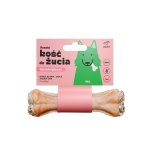 Azanki Kość ze skóry jelenia z jagodami goji M/L 17cm