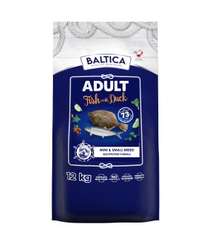 BALTICA ADULT FISH WITH DUCK XS/S 12KG
