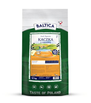 BALTICA ADULT KACZKA Z GRUSZKĄ  XS/S 12KG