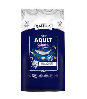 BALTICA ADULT SALMON HYPOALLERGENIC XS/S 9KG