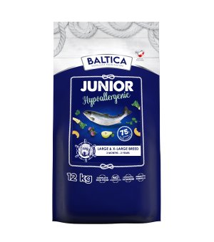 BALTICA JUNIOR LARGE SALMON HYPOALLERGENIC L/XL 12KG