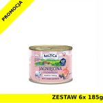 Baltica karma mokra dla kotów dorosłych Mono Jagnięcina ZESTAW 6x 185g