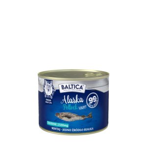 Baltica karma mokra dla kotów dorosłych Light Alaska Pollock - Mintaj 185g