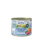 Baltica karma mokra dla kotów dorosłych sterylizowanych Mono Cielęcina 185g