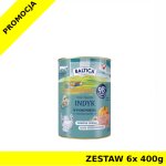 Baltica karma mokra dla kotów dorosłych Mono Indyk ZESTAW 6x 400g