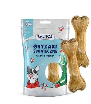 🎄🎁BALTICA Kości Świąteczne Kaczka z Jabłkiem 2szt.