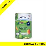 Baltica mokra karma dla psa Kozina z Cielęciną ZESTAW 6x 400g