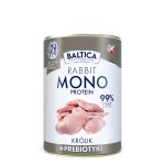 Baltica mokra karma dla psa Monoprotein rabbit - królik z prebiotykami 400g