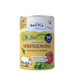 Baltica mokra karma dla psa Wieprzowina z Jabłkiem 400g
