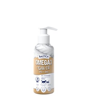 BALTICA olej dla dorosłych psów i kotów Omega-3 Gold Oil 100ml