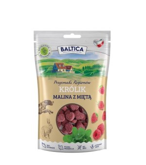 Baltica Przysmaki Królik z Maliną i Miętą 100g