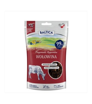Baltica Przysmaki Regionów dla psów półmiękkie z Wołowiny 80g