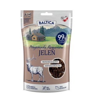 Baltica Przysmaki Regionów dla psów półmiękkie z Jelenia 80g