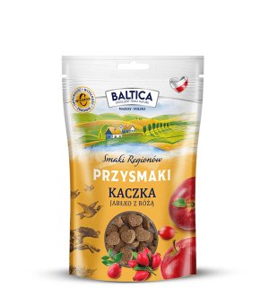 BALTICA Przysmaki Regionów kaczka z jabłkiem i różą 100g