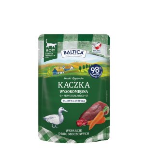 Baltica Smaki Regionów karma mokra dla kotów dorosłych Mono Kaczka 100g
