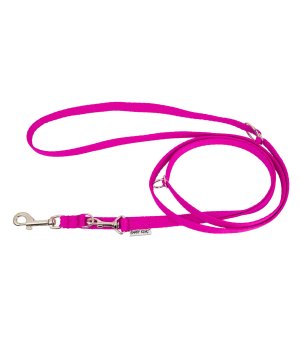 Barry King Classic Smycz regulowana M-L różowa 20mm/2m