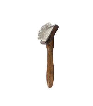 BARRY KING Ekskluzywna Szczotka Pudlówka Prostokątna Z Drewna Bukowego 11x15,1cm