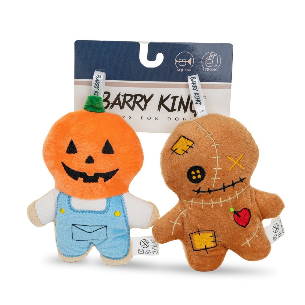👻🕷 Barry King HALLOWEEN Pluszowe zabawki Dynia i Laleczka 18cm